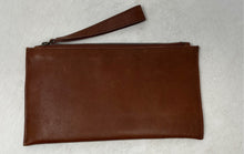 Load image into Gallery viewer, Rachel Womens Brown Leather Inner Pockets Zipper Wristlet Wallet
