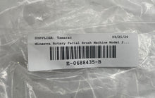 Load image into Gallery viewer, Minerva Model 2028 White Wired Rotary Facial Brush Machine Untested
