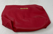 Load image into Gallery viewer, Michael Kors Womens Red Pebble Leather Detachable Strap Crossbody Bag
