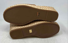 Load image into Gallery viewer, Louise Et Cie Womens Paley Brown Leather Wedge Platform Sandals Size 12M
