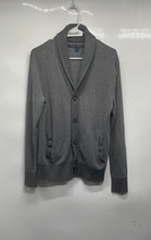 Load image into Gallery viewer, Tommy Hilfiger Mens Gray Collared Long Sleeve Knitted Cardigan Sweater Size M
