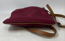 Load image into Gallery viewer, Michael Kors Womens Kempton Burgundy Inner Pocket Adjustable Strap Crossbody Bag
