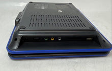 Load image into Gallery viewer, Dbpower PD928 Blue SD/USB/AV Out 9-In Swivel Screen Portable DVD Player Untested
