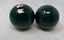 Load image into Gallery viewer, Set Of 2 Pcs Green Panda Print Chinese Massage Balls Collectible In Case
