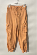 Load image into Gallery viewer, Forever 21 Womens Orange Multiple Pockets Belt Loops Cargo Pants Size Small
