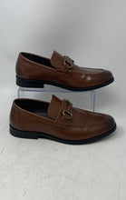 Load image into Gallery viewer, Bruno Marc Mens Brown Leather Slip-On Round Toe Loafer Shoes Size 8
