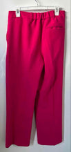 Load image into Gallery viewer, Old Navy Womens Fuchsia Taylor Flat Front Wide-Leg Trouser Pants Size M

