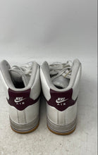 Load image into Gallery viewer, Nike Womens Air Force 1 High 334031-113 White Leather Tennis Sneaker Shoes Sz 7
