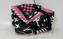 Load image into Gallery viewer, Dick's Sporting Goods Youth Pink &amp; Black Leather Adjustable Cuff Baseball Glove
