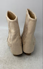 Load image into Gallery viewer, Dream Pairs Womens Beige Pointed Toe Foldover Cowgirl Western Boots Size 9.5
