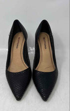 Load image into Gallery viewer, Bottero Womens Black Leather Pointed Toe Slip-On Stiletto Pump Heels Size 6
