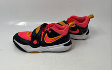 Load image into Gallery viewer, Nike Boys Team Hustle D11 DV8994-001 Pink Black Lace-Up Sneakers Shoes Size 2.5Y
