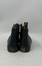 Load image into Gallery viewer, Dr. Martens Boys 1460 Black Leather Round Toe Lace-Up Ankle Combat Boots Size 1
