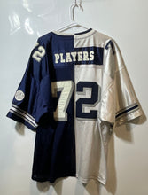 Load image into Gallery viewer, ASG Sports Mens Blue And White Dallas Cowboys #72 Football Jersey Size XXL
