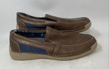 Load image into Gallery viewer, Izod Mens Brown Round Toe Flat Slip-On Loafer Shoes Size 10M
