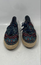 Load image into Gallery viewer, Indigo Rd Leisa Womens Multicolor Lace-Up Platform Espadrille Oxford Shoes Sz 9
