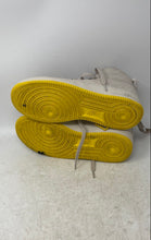 Load image into Gallery viewer, Nike Boys Air Force 1 High 653998-011 Cream Yellow Lace-Up Sneaker Shoes Size 7Y
