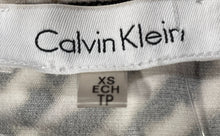 Load image into Gallery viewer, Calvin Klein Womens Multicolor Chevron Sleeveless Crew Neck Blouse Top Size XS
