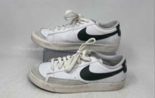 Load image into Gallery viewer, Nike Unisex Kids Blazer Low 77 White Green Leather Lace-Up Sneaker Shoes Size 6Y
