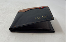 Load image into Gallery viewer, Carrken Mens Black Leather Credit Card Holder Organizer Bifold Wallet
