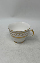 Load image into Gallery viewer, Set Of 2 Pcs Crownford White Fine Bone China Floral Round Tea Cup &amp; Saucer Set
