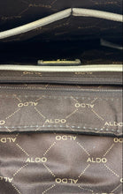 Load image into Gallery viewer, Aldo Womens AnnieBrook White Leather Top Handle Designer Satchel Handbag
