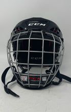 Load image into Gallery viewer, CCM FM50M Black Full-Face Ice Hockey Protective Gear Helmet Cage Combo
