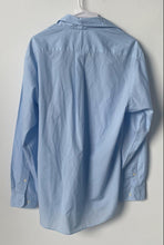 Load image into Gallery viewer, Club Room Mens Blue Long Sleeve Collared Regular Fit Dress Shirt Size Large

