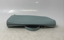 Load image into Gallery viewer, Kate Spade Womens Blue Pebbled Leather Zip Top Chain Strap Crossbody Purse
