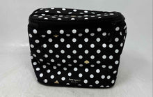 Load image into Gallery viewer, Kate Spade New York Womens Black White Polka Dot Print Insulated Lunch Bag
