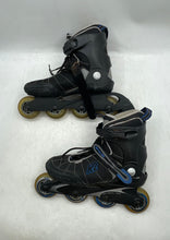 Load image into Gallery viewer, K2 Impulse Black Blue Lace-Up Adjustable Strap Sporting Inline Skate Size 10

