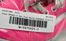 Load image into Gallery viewer, Vans Unisex Old Skool 508731 Hot Pink White Lace-Up Sneaker Shoes Size M5 W6.5
