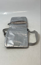 Load image into Gallery viewer, Kipling Womens Eldorado Silver Leather Adjustable Strap Crossbody Handbag
