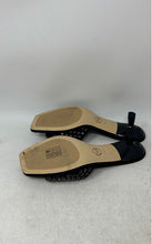 Load image into Gallery viewer, Michael Kors Womens Amal Black Open Toe Slip-On Kitten Slide Heels Size 8.5M
