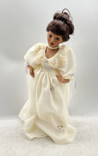 Load image into Gallery viewer, Lot Of 2 Victorian Style Multicolor Open Eyes Fashion Porcelain Dolls
