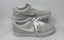 Load image into Gallery viewer, Nike Kids SB Check Canvas Light Gray White Lace-Up Sneaker Shoes Size 7Y
