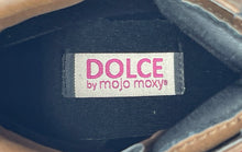 Load image into Gallery viewer, Dolce By Mojo Moxy Womens Brown Round Toe Lace-Up Block Heel Ankle Boots Sz 8.5M
