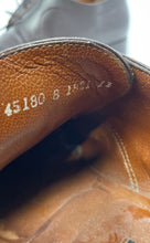 Load image into Gallery viewer, A. Testoni Mens Brown Leather Lace-Up Formal Oxford Dress Shoes Size 11
