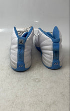 Load image into Gallery viewer, Nike Kids Air Jordan 12 Retro 151186-112 White Blue Sneaker Shoes Size 3Y
