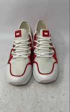 Load image into Gallery viewer, Michael Kors Womens HJ19C Red White Round Toe Lace-Up Sneaker Shoes Size 7M
