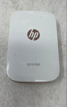 Load image into Gallery viewer, HP Sprocket 100 White Zink Zero Ink Wireless Portable Photo Printer Not Tested
