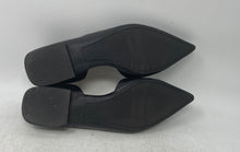Load image into Gallery viewer, Franco Sarto Womens Neiman Black Leather Pointed Toe D'Orsay Flats Size 6.5M
