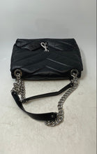 Load image into Gallery viewer, Rebecca Minkoff Womens Edie Black Leather Quilted Double Handle Shoulder Handbag
