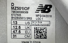 Load image into Gallery viewer, New Balance Mens 501 MZ501IOF White Low Top Lace-Up Sneaker Shoes Size 13 D
