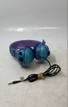 Load image into Gallery viewer, Disney Stitch Blue Purple Kid-Safe Wired Over The Ear Headphones Untested
