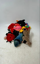Load image into Gallery viewer, Lot Of 10 Pcs Mixed Variety Ty Beanie Baby Collection Plush Toys With Tags

