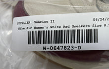 Load image into Gallery viewer, Nike Womens Air Max 1 LX FJ3169-100 White Red Leather Sneaker Shoes Size 8.5

