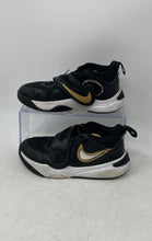 Load image into Gallery viewer, Nike Kids Team Hustle D11 DV8994-004 Black Low Top Basketball Shoes Size 13C
