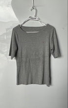 Load image into Gallery viewer, Tommy Hilfiger Womens Gray Heather Short Sleeve Round Neck T-Shirt Size M
