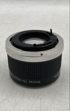 Load image into Gallery viewer, Vivitar 70-150mm Black Silver Multiplier 2X C FD Cameras Accessories Lens
